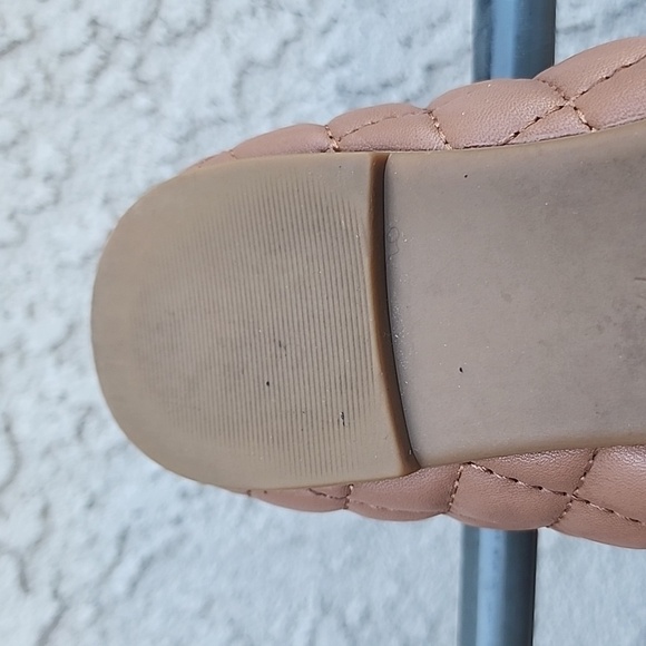 Tory Burch Tan Tory Benton 2 Quilted Ballet Flats in Nappa Leather Size 7.5 - Picture 10 of 13